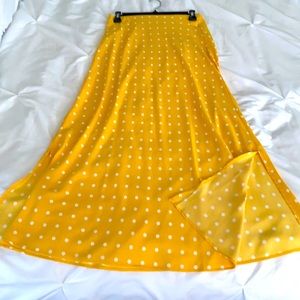 New Loft polka dot skirt XS